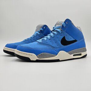 Nike Air Flight Classic Men Size 9.5 Basketball Shoes University Blue 414967-400